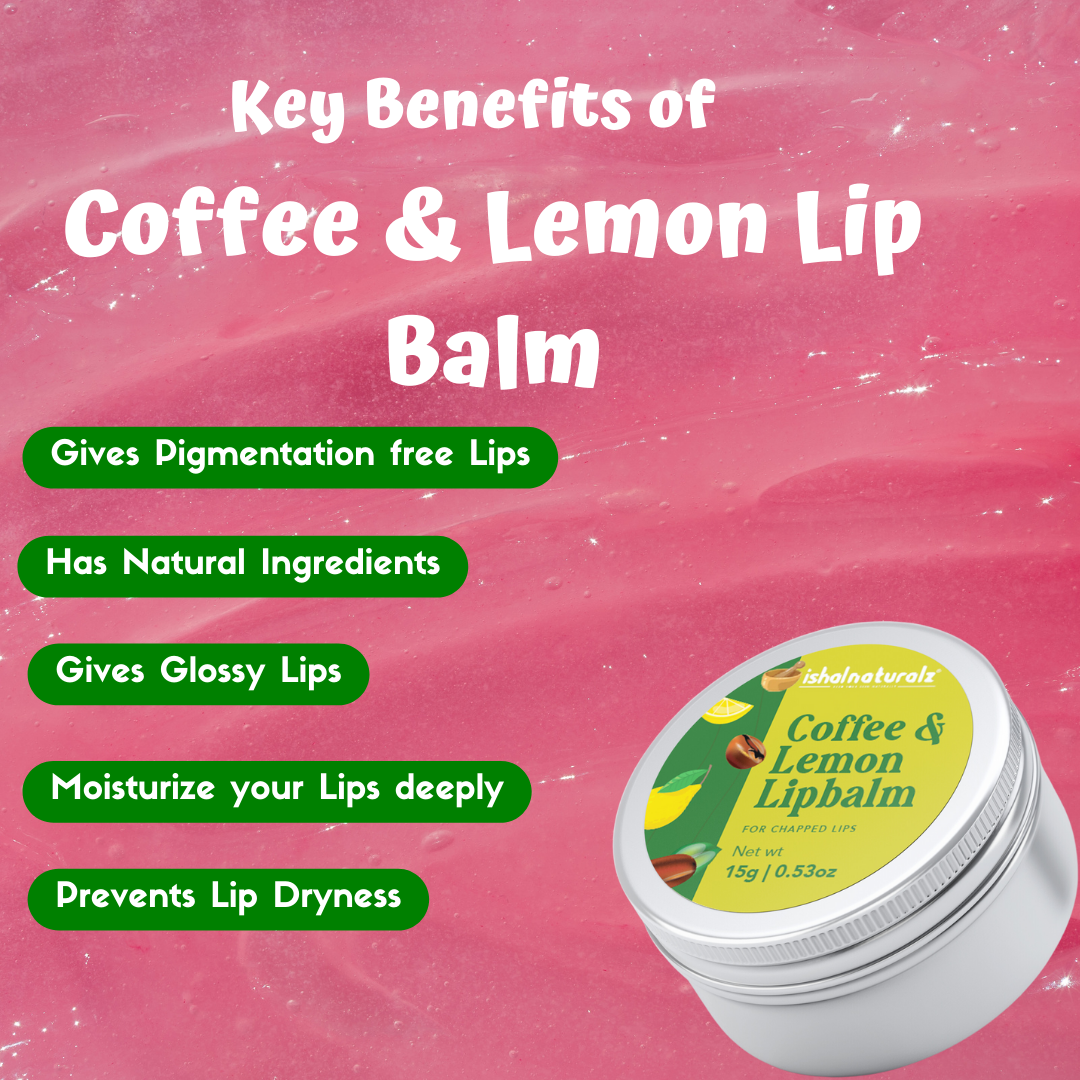 Coffee and Lemon Lip Balm